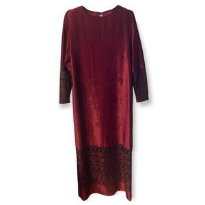 Vintage Ruth Norman Neiman Marcus Long Dress Sz Small EUC